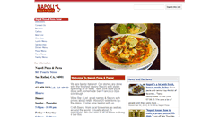 Desktop Screenshot of napolirestaurant.biz